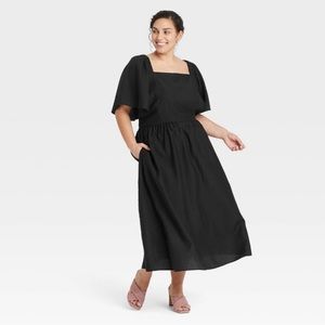 Target Black dress with back tie